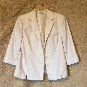 Dressbarn white blazer